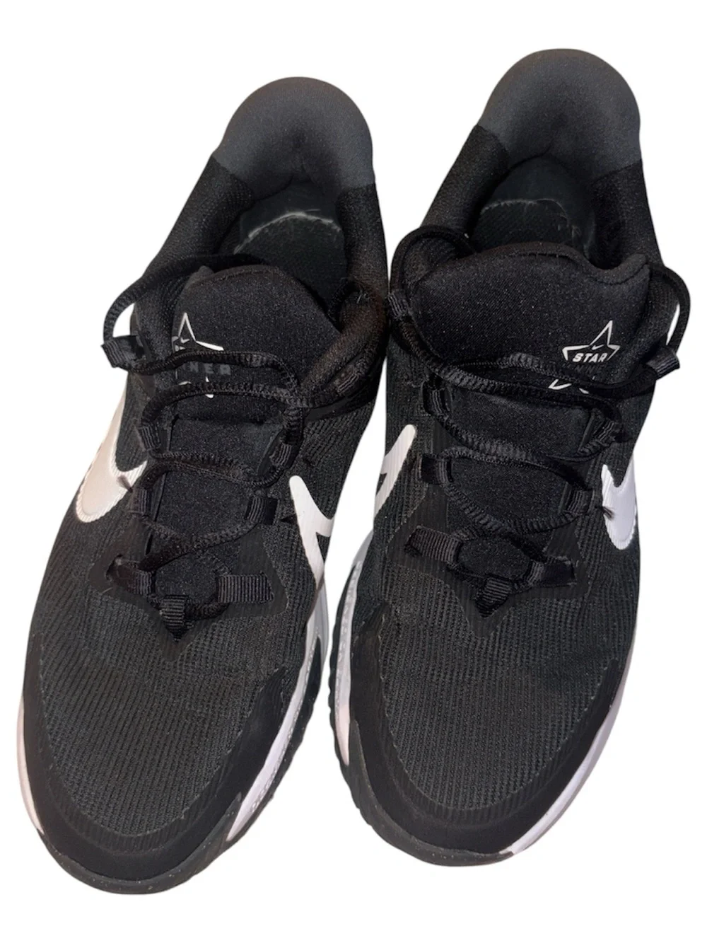 Nike Star Runner 4 GS Black White Anthracite Running Shoes Size 6Y